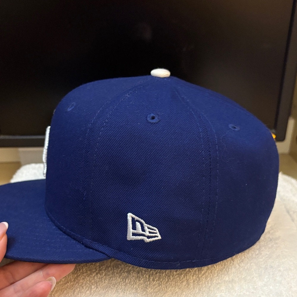 Vintage 2025 World Series Championship patch New Era Blue LA Dodgers Hat - Picture 11 of 11